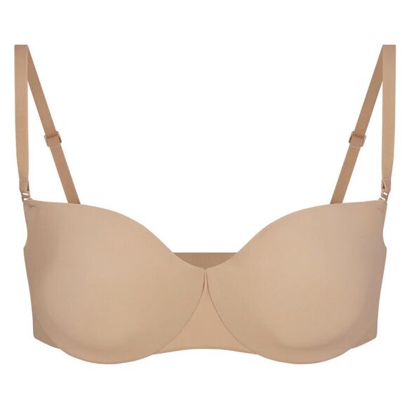Skims Smoothing Intimates Unlined Strapless Bra Nwt Clay Size 32DD - Picture 5 of 7